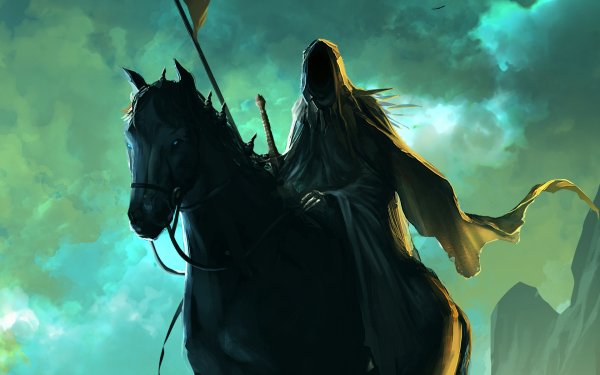 Fantasy Lord of the Rings The Lord of the Rings Horse Nazgûl HD Wallpaper | Background Image