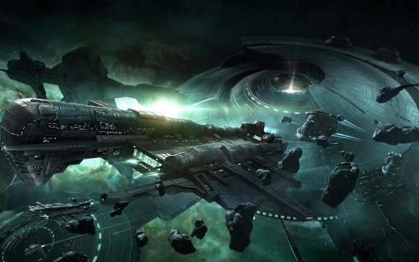 Video Game EVE Online Space Spaceship Space Station HD Wallpaper | Background Image