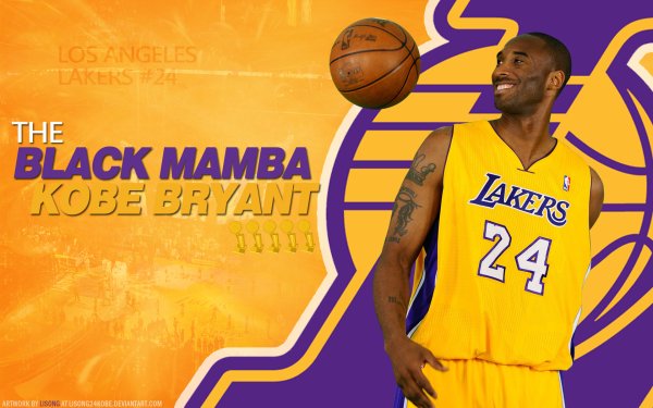 Sports Kobe Bryant Basketball Los Angeles Lakers NBA HD Wallpaper | Background Image