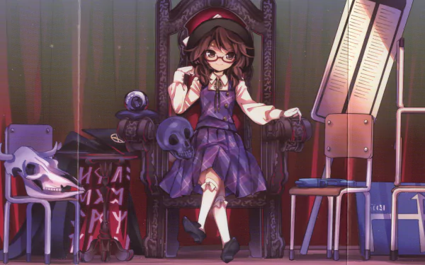 Sumireko Usami Anime Touhou HD Desktop Wallpaper | Background Image