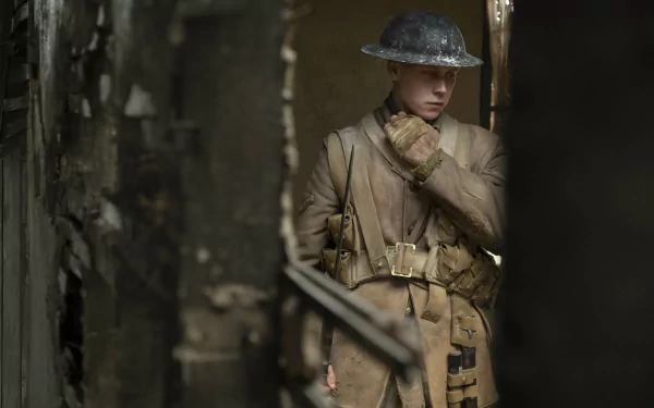 George MacKay 1917 (Movie) movie 1917 HD Desktop Wallpaper | Background Image
