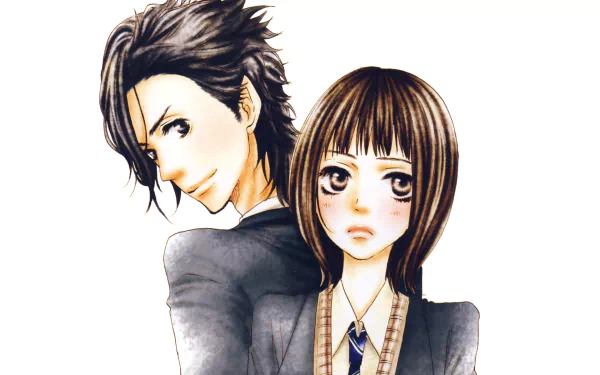 Yamato Kurosawa Mei Tachibana Anime Say 'I Love You' HD Desktop Wallpaper | Background Image