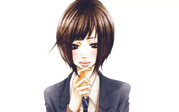 Mei Tachibana Anime Say 'I Love You' HD Desktop Wallpaper | Background Image