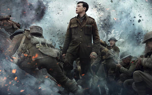 George MacKay 1917 (Movie) movie 1917 HD Desktop Wallpaper | Background Image