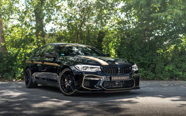 black car car BMW vehicle BMW M5 HD Desktop Wallpaper | Background Image