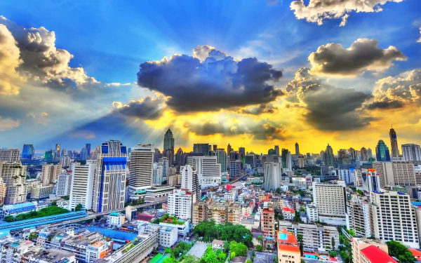 man made Bangkok HD Desktop Wallpaper | Background Image