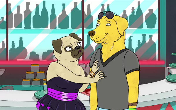 Mr. Peanutbutter (BoJack Horseman) TV Show BoJack Horseman HD Desktop Wallpaper | Background Image