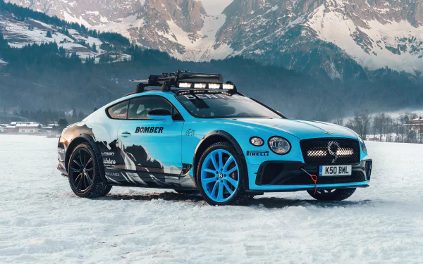  A unique version of the latest Continental GT for the 2020 GP Ice Race in Austria