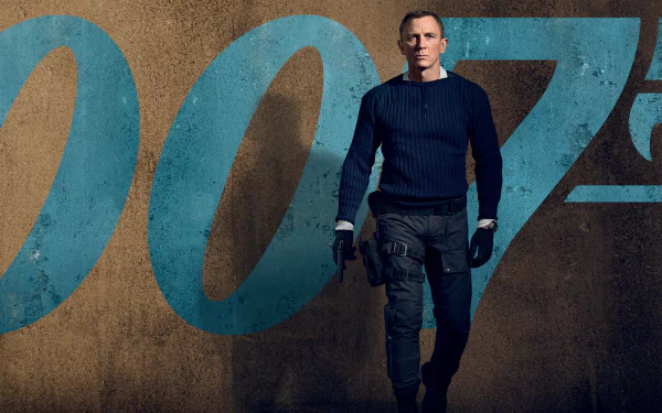 Daniel Craig James Bond movie No Time to Die HD Desktop Wallpaper | Background Image