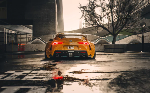 vehicle Toyota Supra HD Desktop Wallpaper | Background Image