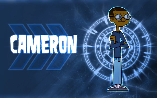  Cameron (Blue Background)