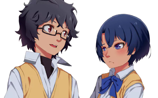 Kaito Kirishima Kanna Tanigawa Anime Waiting in the Summer HD Desktop Wallpaper | Background Image