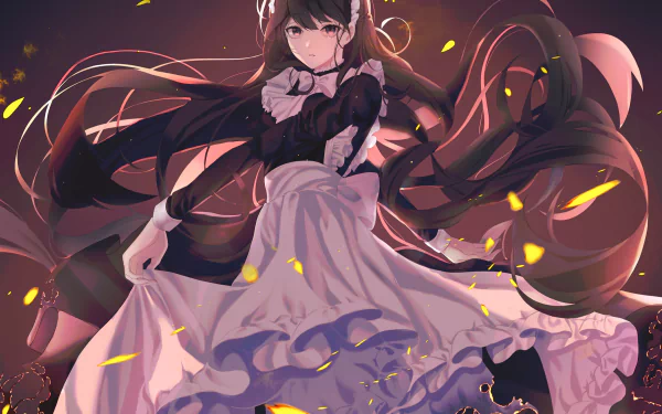 maid Anime Original HD Desktop Wallpaper | Background Image