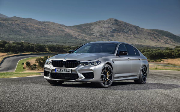 silver car car BMW vehicle BMW M5 HD Desktop Wallpaper | Background Image