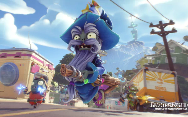 Plants Vs. Zombies video game Plants vs. Zombies: Battle for Neighborville HD Desktop Wallpaper | Background Image