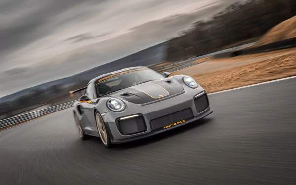 race car silver car car Porsche Porsche 911 vehicle Porsche 911 GT2 RS HD Desktop Wallpaper | Background Image