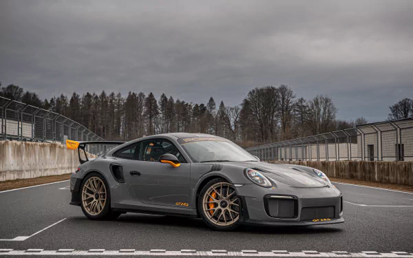 race car silver car car Porsche Porsche 911 vehicle Porsche 911 GT2 RS HD Desktop Wallpaper | Background Image