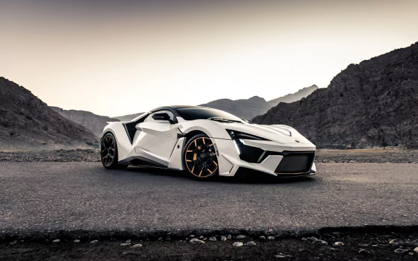 supercar white car lykan car vehicle Lykan HyperSport HD Desktop Wallpaper | Background Image