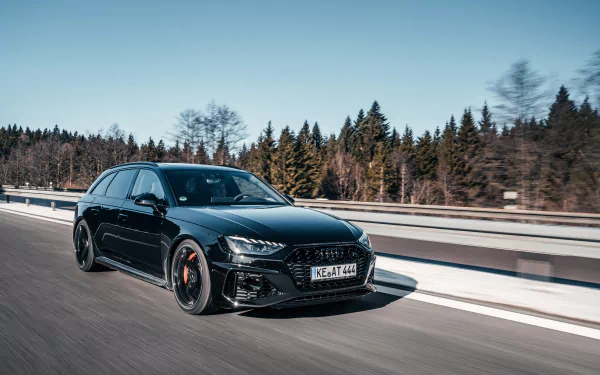 black car car Audi vehicle Audi RS4 HD Desktop Wallpaper | Background Image