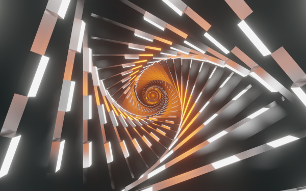 Abstract Spiral 3D HD Wallpaper | Background Image