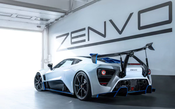 supercar white car car Zenvo vehicle Zenvo TSR-S HD Desktop Wallpaper | Background Image