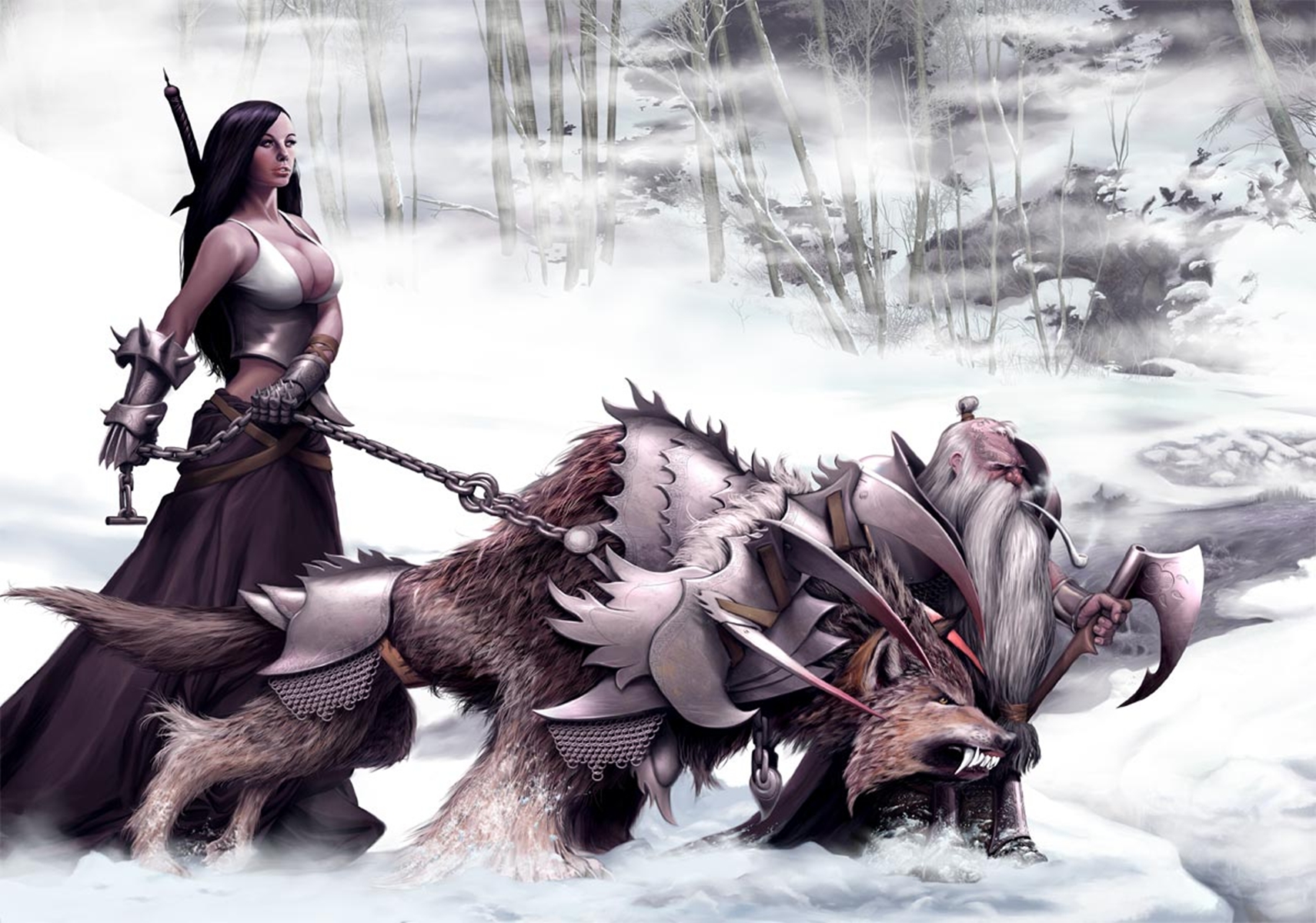 snow warrior women