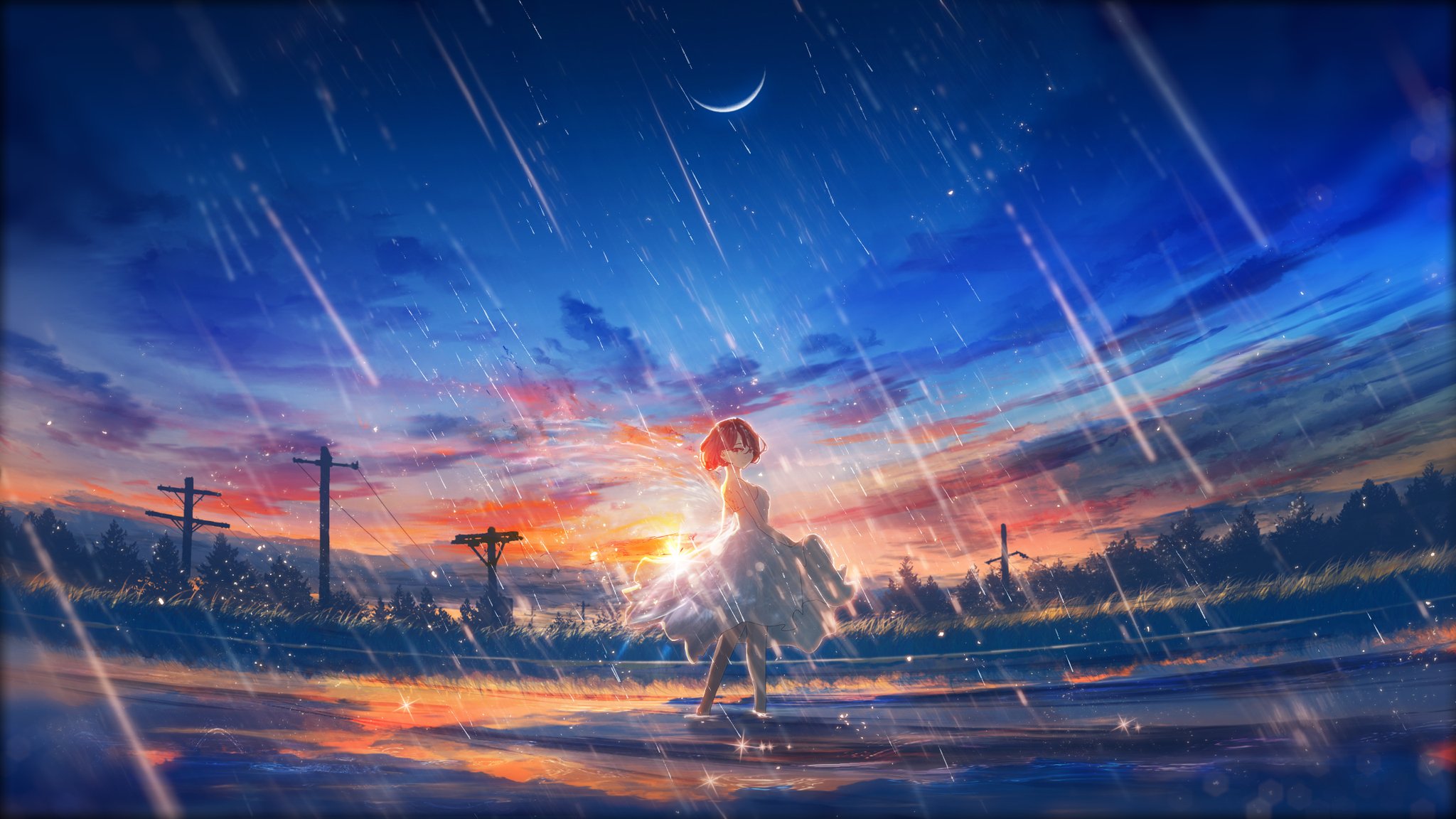 Anime Original HD Wallpaper by Y_Y