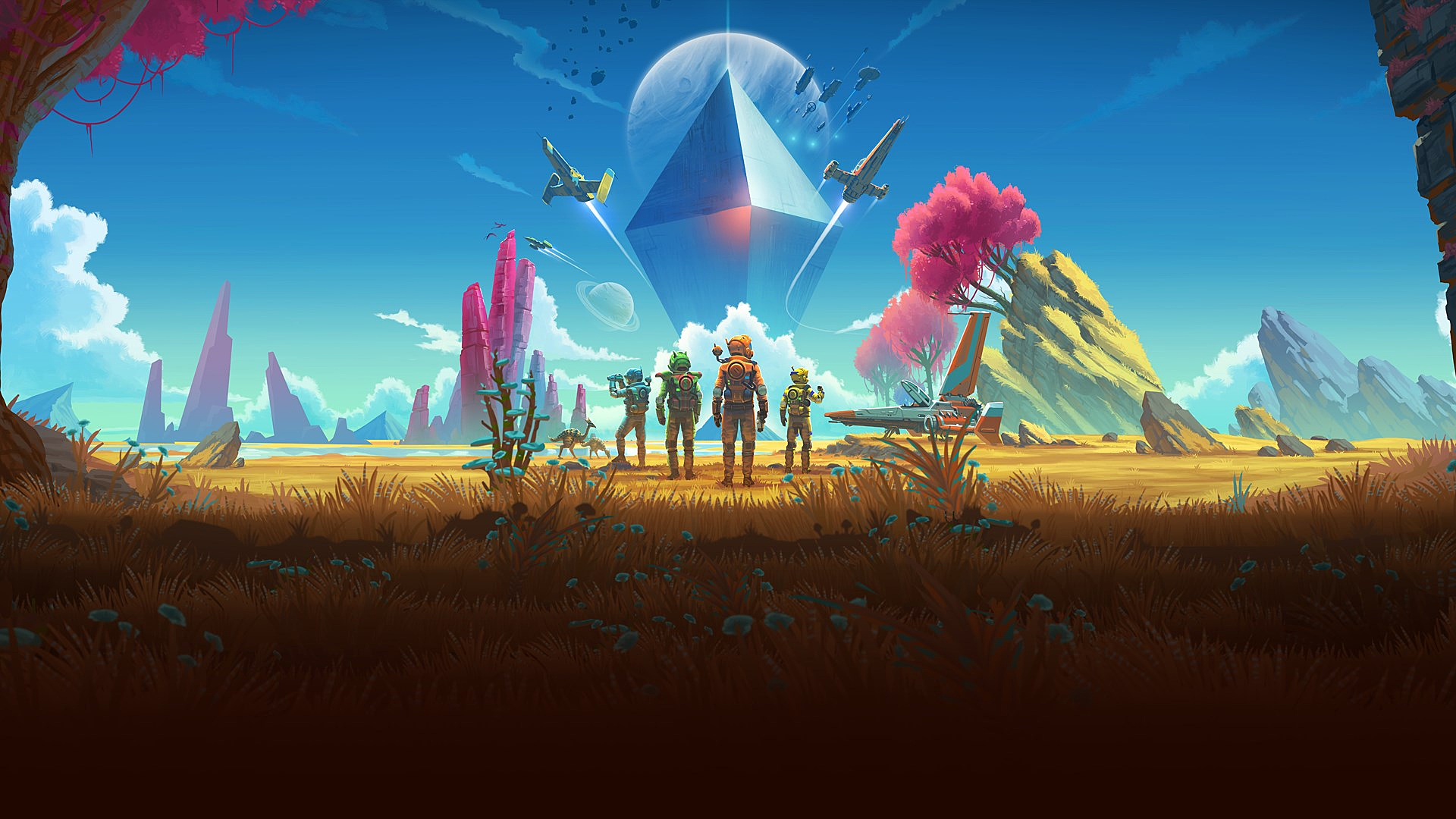 Download Video Game No Mans Sky Hd Wallpaper