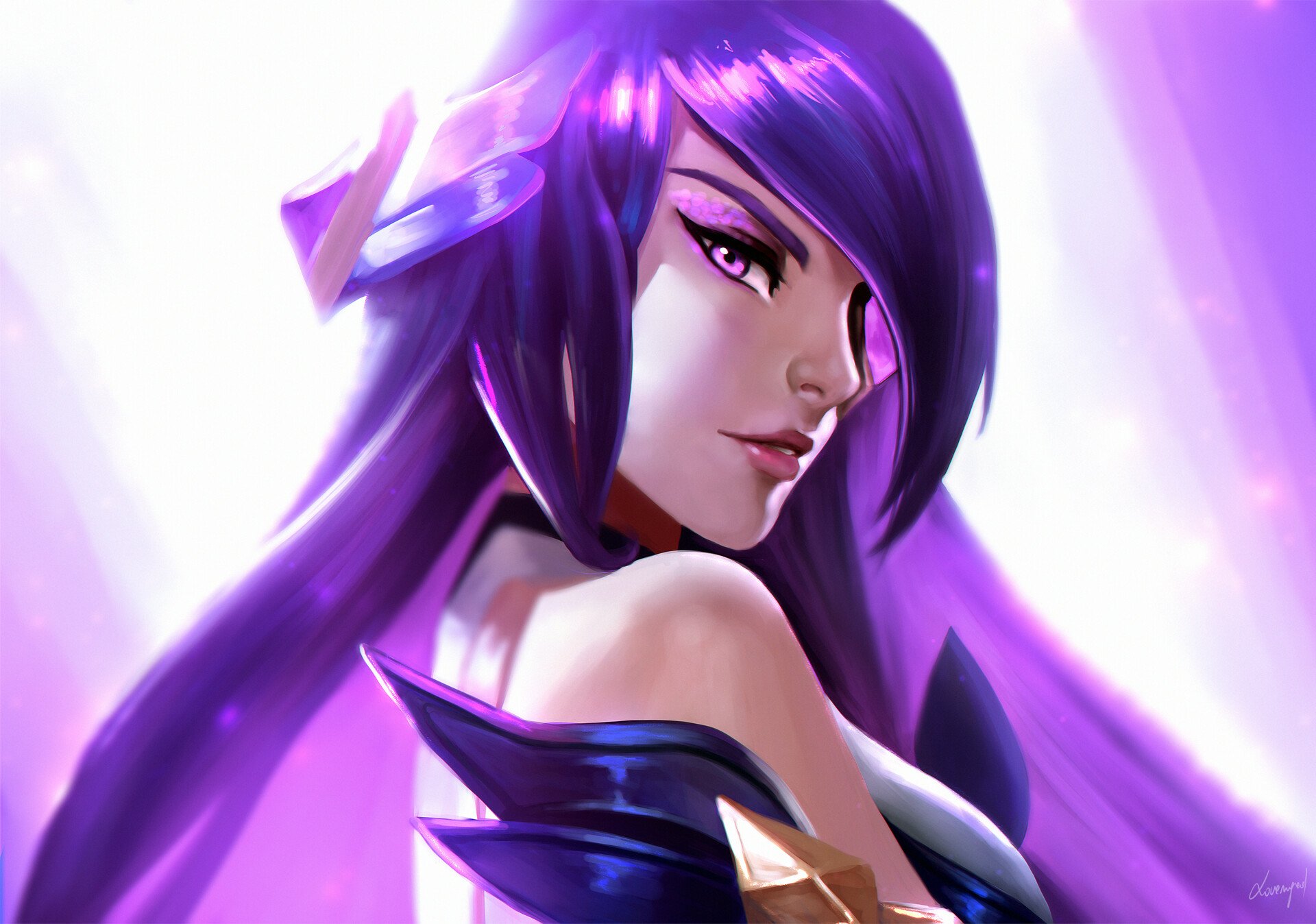 Download Syndra (League Of Legends) Video Game League Of Legends HD  Wallpaper by Lovenged