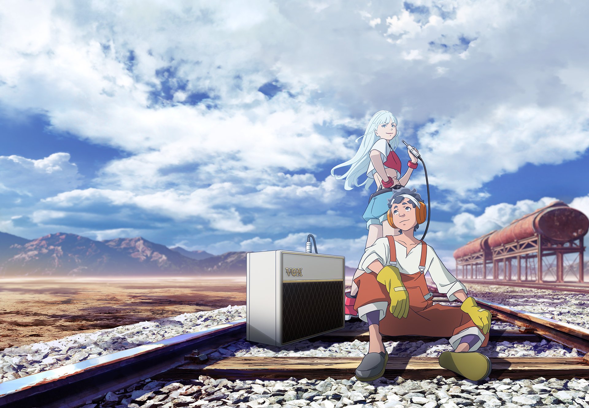 Download Myu (Listeners) Echo Rec Anime Listeners HD Wallpaper