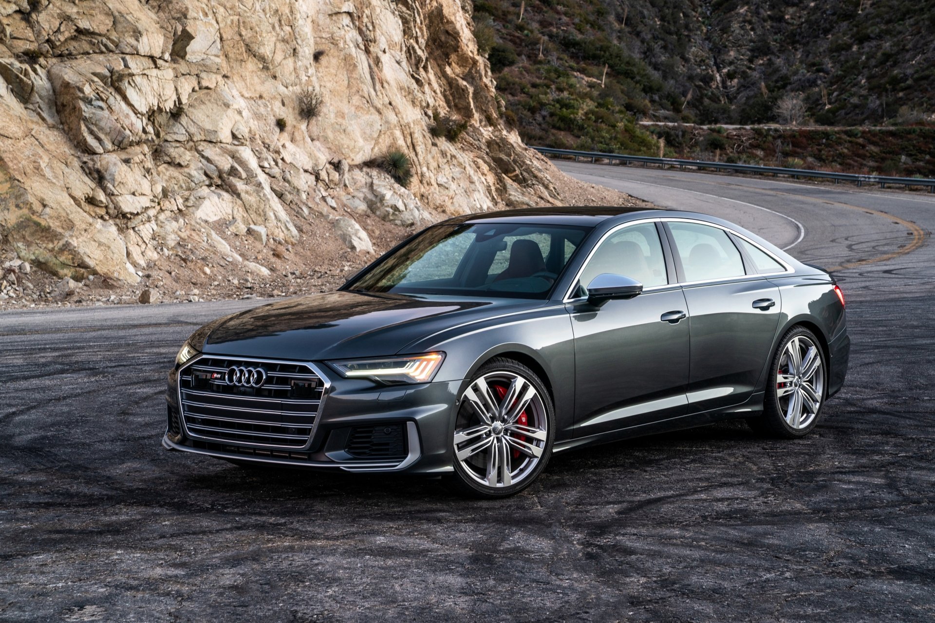 Download Sedan Car Audi Vehicle Audi S6 4k Ultra HD Wallpaper