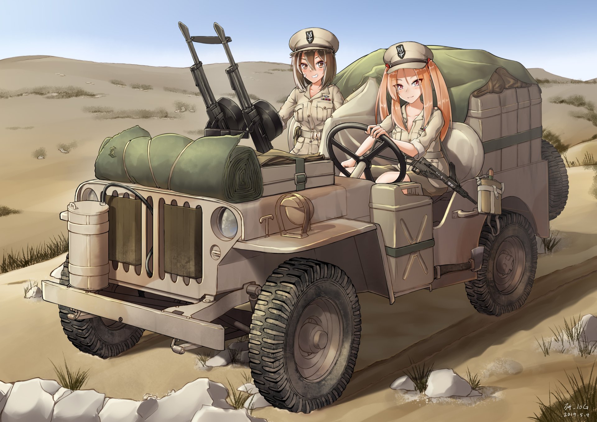 Download Anime Military Military Anime HD Wallpaper by 昵称七字歼