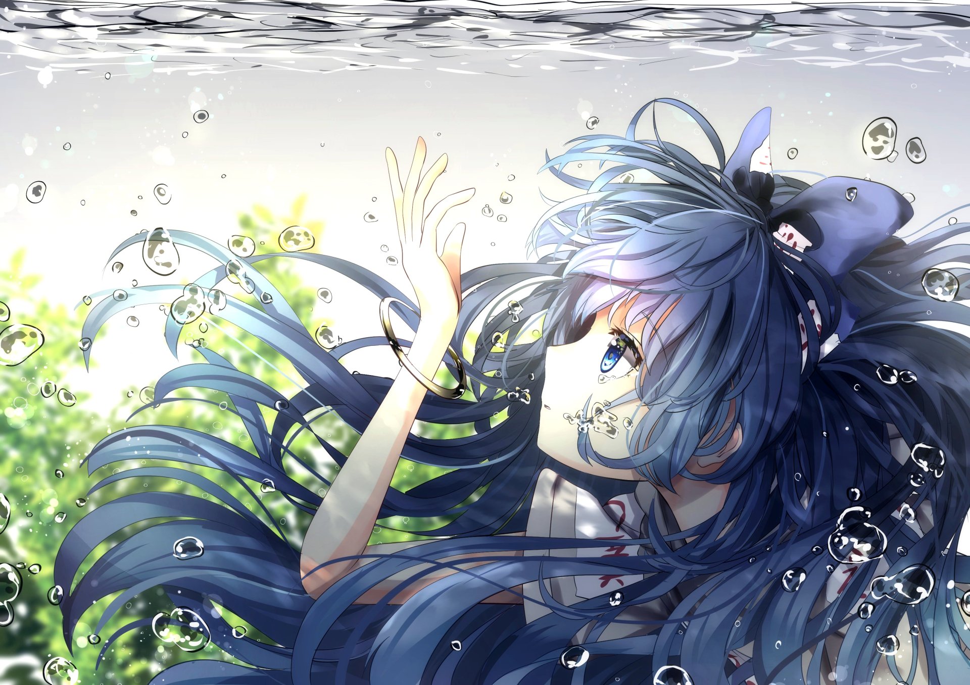 Download Shion Yorigami Anime Touhou HD Wallpaper by 葉鶏