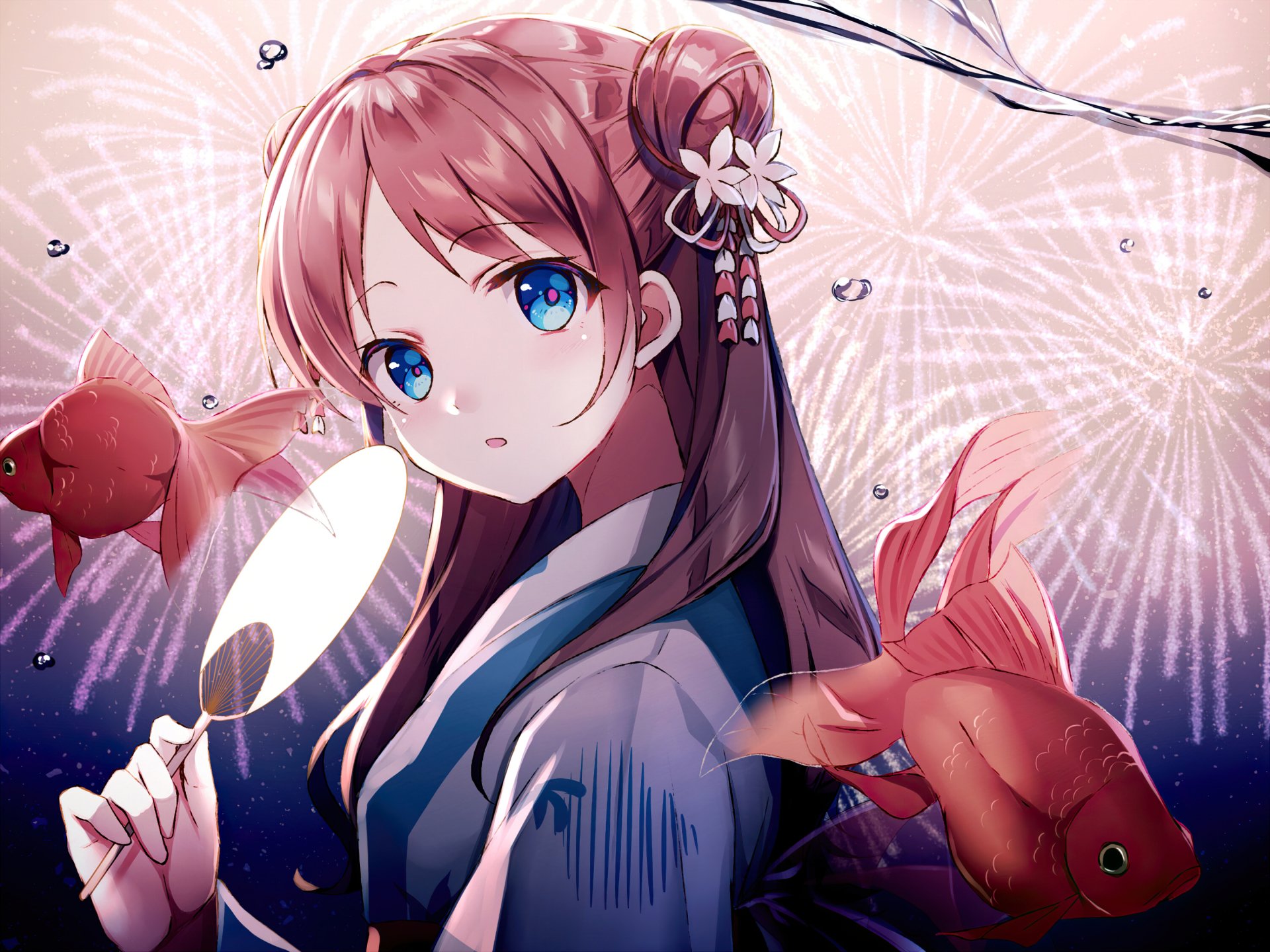 Download Anime Original HD Wallpaper by 赤身ふみお