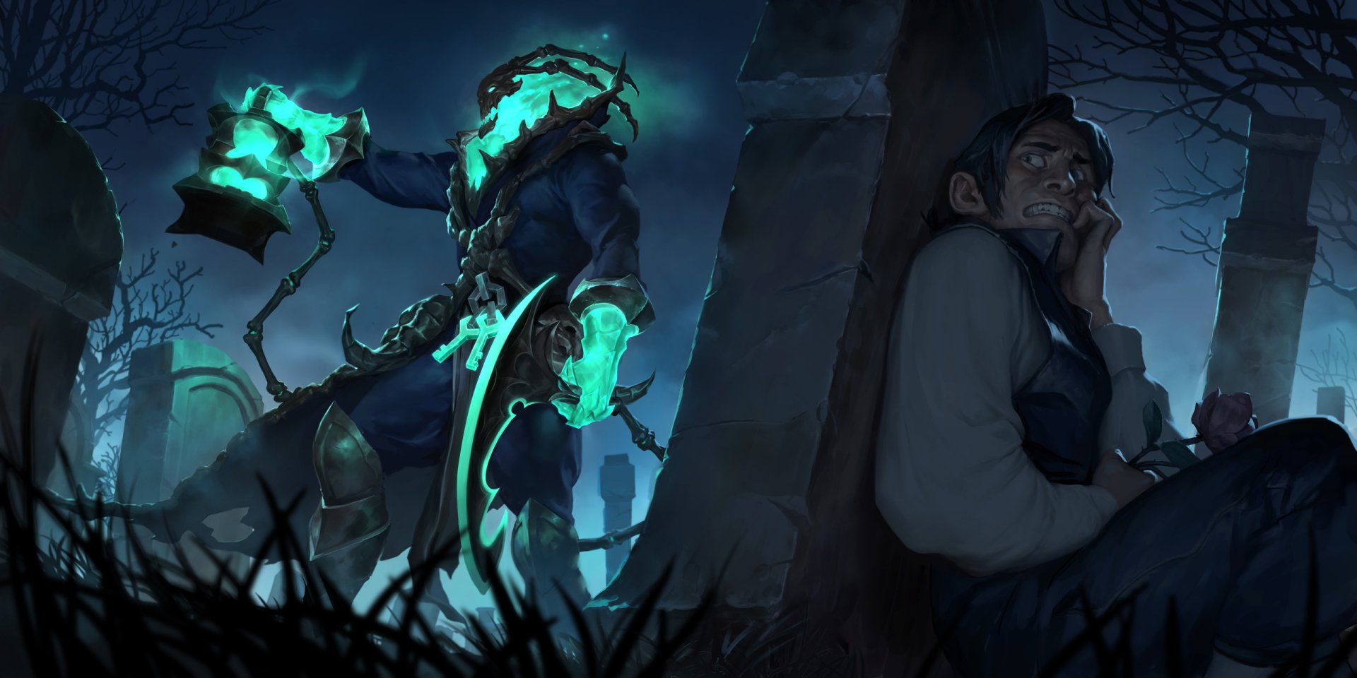 Download Thresh (League Of Legends) Video Game Legends Of Runeterra HD Wallpaper by Gerald Parel