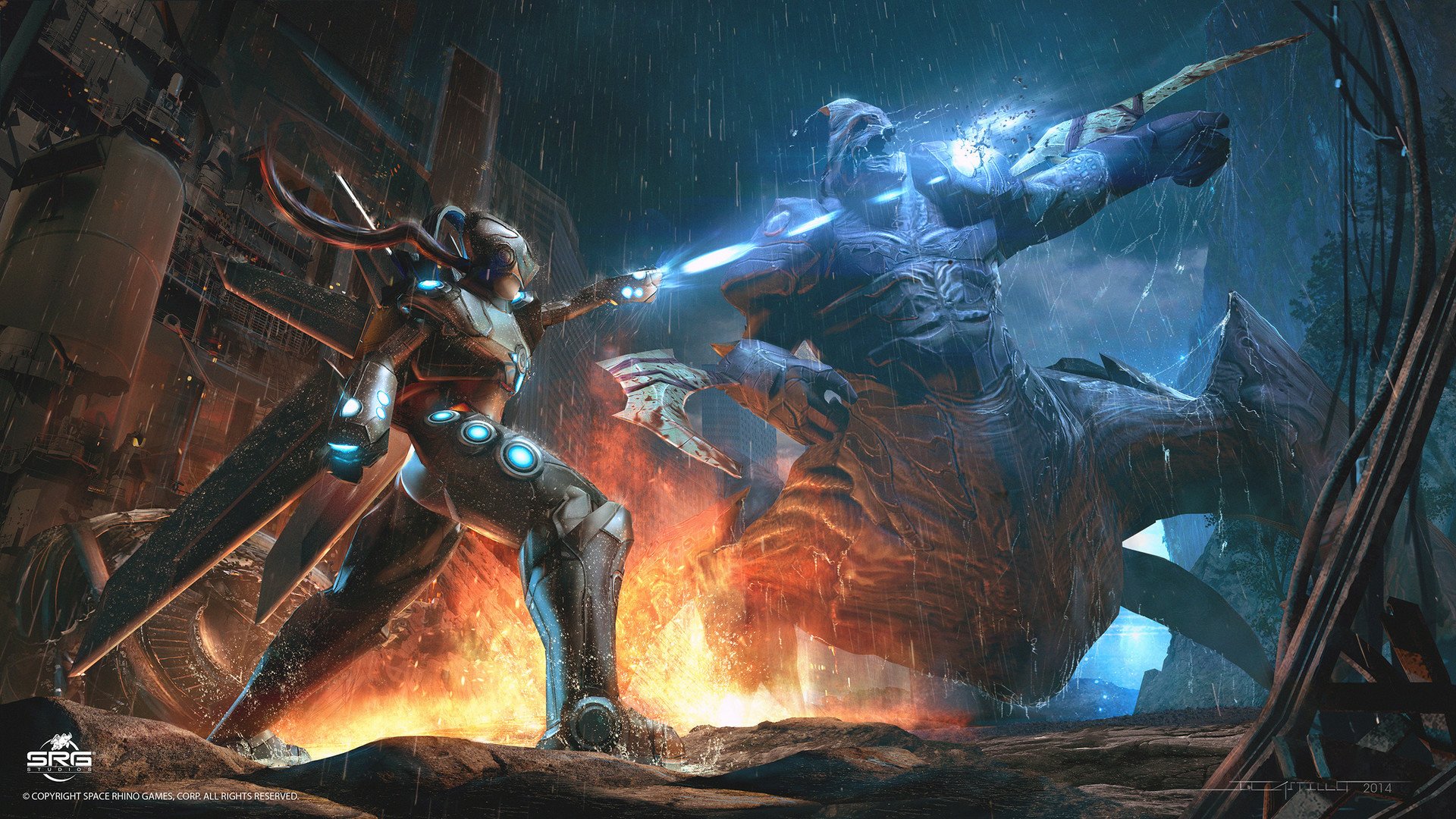 Download Video Game Wargate: Heroes HD Wallpaper by Jorge Castillo