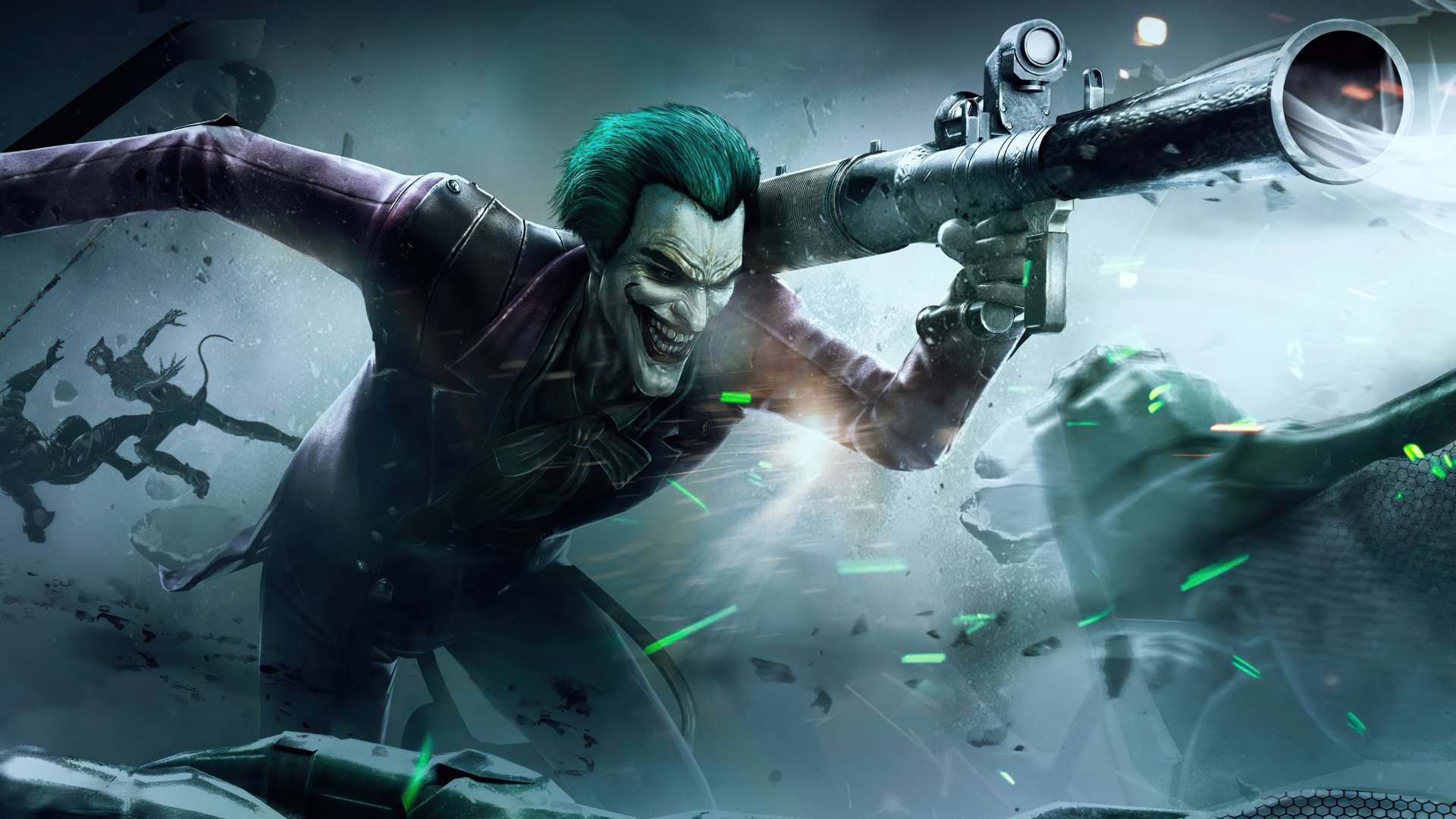 Download DC Comics Rocket Launcher Comic Joker 4k Ultra HD Wallpaper