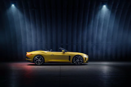 cabriolet yellow car car Bentley vehicle Bentley Mulliner Bacalar HD Desktop Wallpaper | Background Image