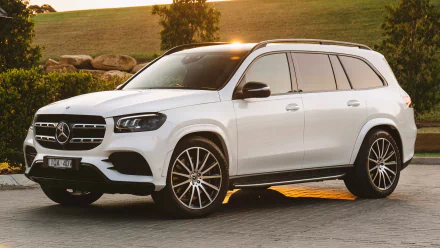 white car SUV car Mercedes-Benz vehicle Mercedes-Benz GL-Class HD Desktop Wallpaper | Background Image