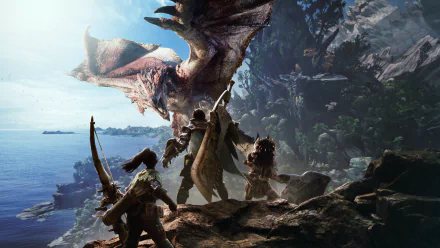 video game Monster Hunter: World HD Desktop Wallpaper | Background Image