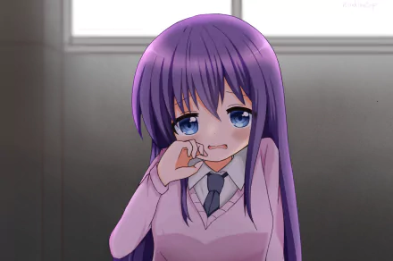 Ao Horie Anime Ao-chan Can't Study! HD Desktop Wallpaper | Background Image