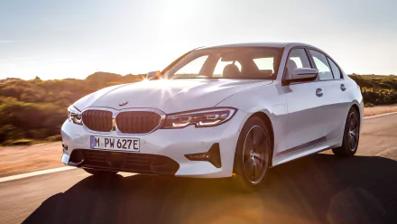 white car compact car car BMW BMW 330e vehicle BMW 3 Series HD Desktop Wallpaper | Background Image