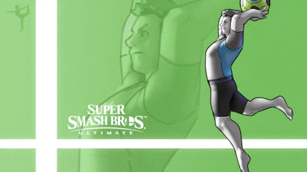  Male Wii Fit Trainer In Super Smash Bros. Ultimate by Callum Nakajima