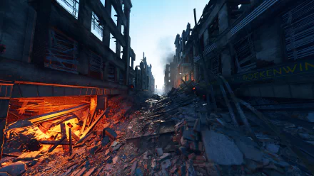 devastation Battefield V video game Battlefield V HD Desktop Wallpaper | Background Image