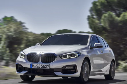subcompact car silver car car BMW 118i M Sport BMW vehicle BMW 1 Series HD Desktop Wallpaper | Background Image