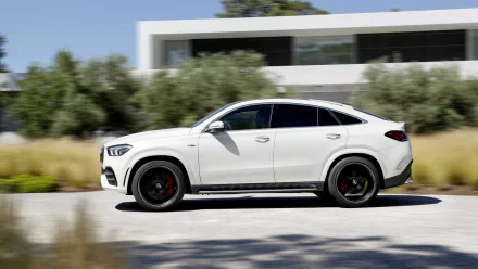 white car car SUV Mercedes-Benz vehicle Mercedes-AMG GLE 53 HD Desktop Wallpaper | Background Image
