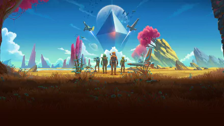 video game No Man's Sky HD Desktop Wallpaper | Background Image