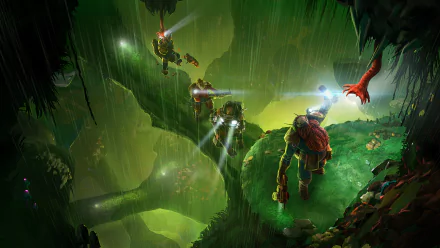 video game Deep Rock Galactic HD Desktop Wallpaper | Background Image