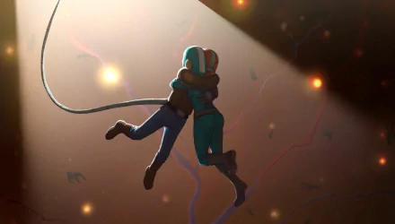 helmet Quinn Airgon Gary Goodspeed TV Show Final Space HD Desktop Wallpaper | Background Image