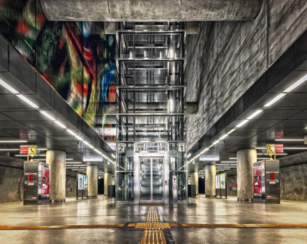  Chlodwigplatz Metro Railway Station, Cologne, Germany by Tama66